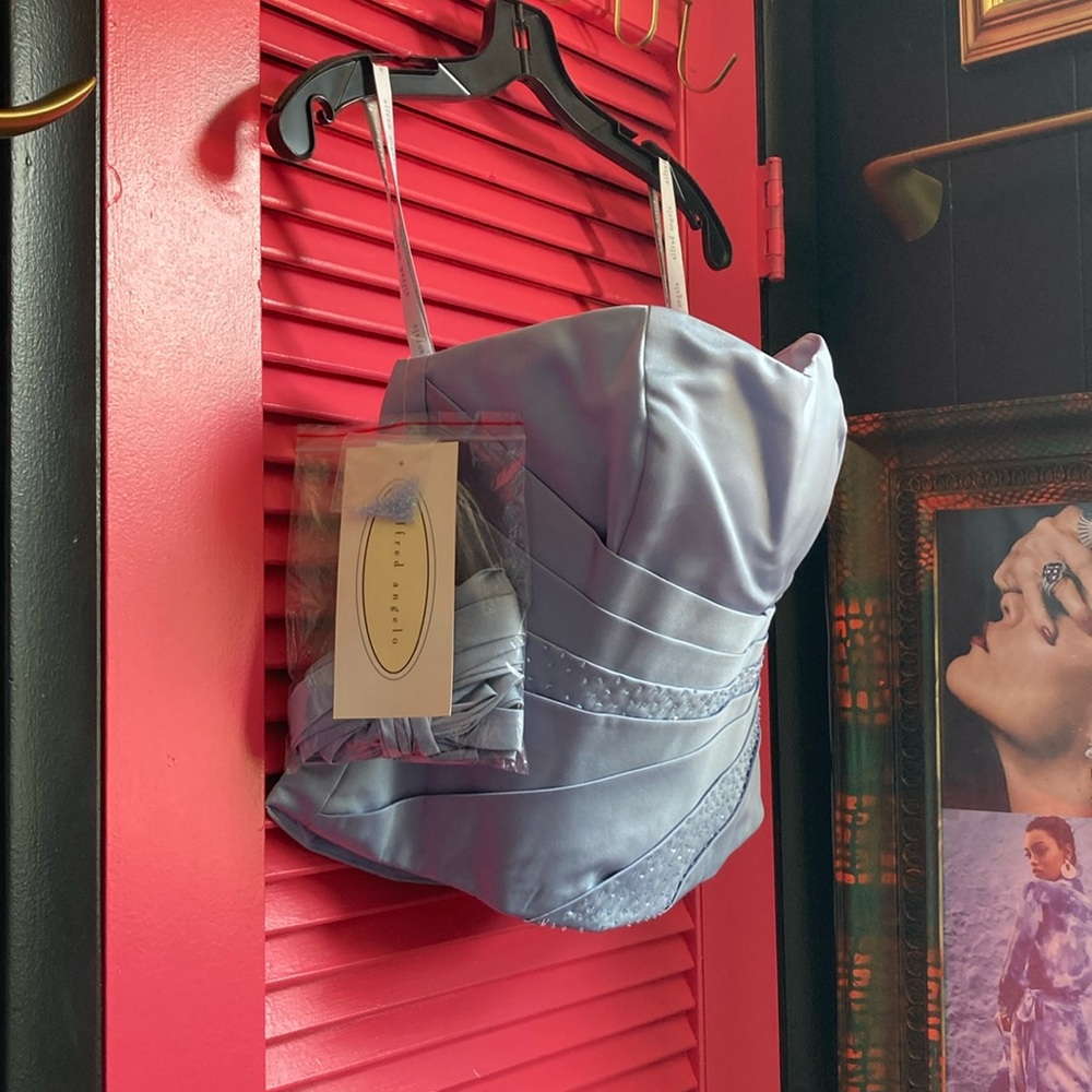 ALFRED ANGELO LACE UP CORSET BUSTIER TOP SIZE 8 NWT